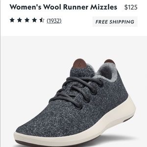 Allbirds wool runner muzzles sneakers size 7